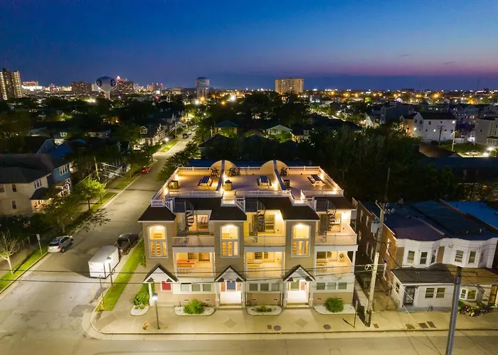 ❤️ The Top End Townhomes With Stunning Views On One-Of-A-Kind Rooftop Deck! Wow! Atlantic City