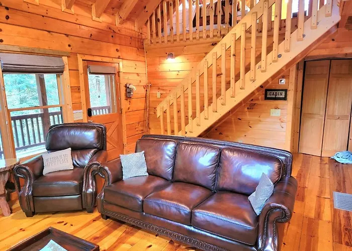 Luxury Cabin With Waterview And Privacy, Hiking Blue Ridge