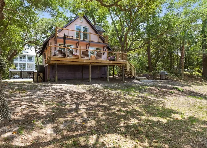 Folly Vacation Vintage Cottage With Stunning Views 218 Folly Beach