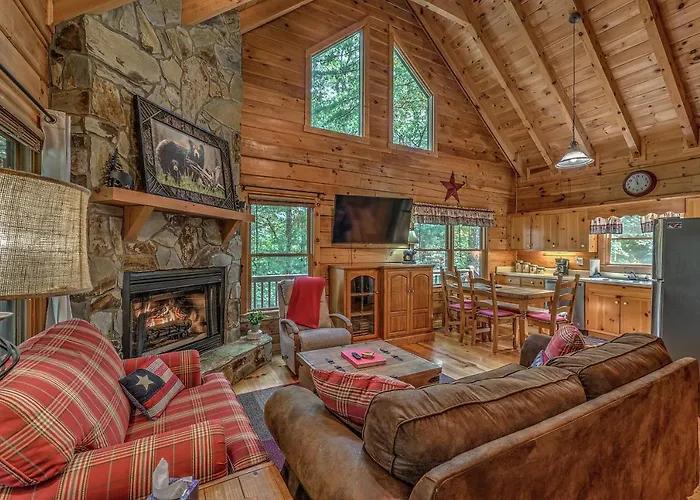 Golden Eagle Ga Cabin - Hot Tub, Firepit & Fast Wifi Blue Ridge