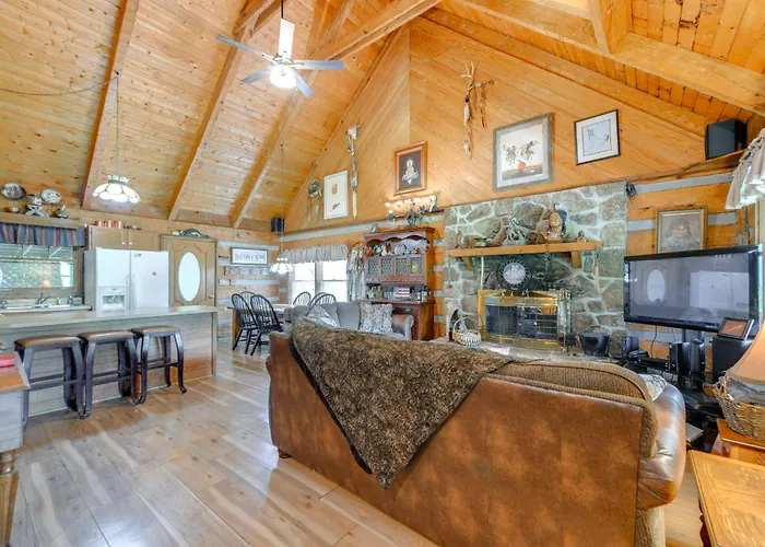 Gatlinburg Smoky Mountain Cabin ~ 1 Mi To Park!